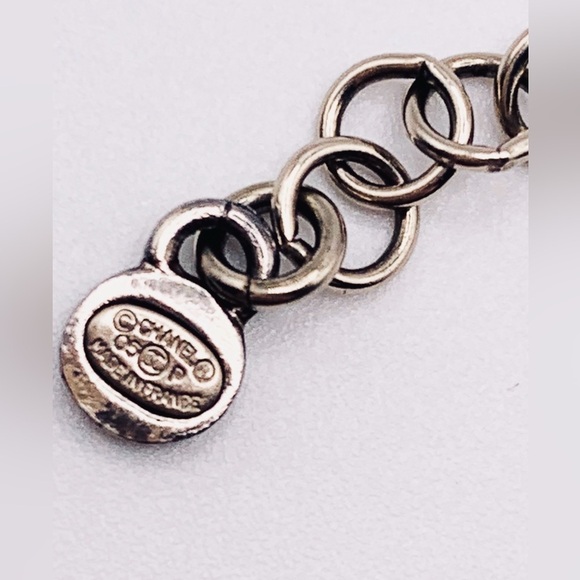 Chanel Strass CC Pendant Necklace - Vintage - Picture 5 of 5